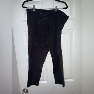 Athleta Black 7/8 Tights